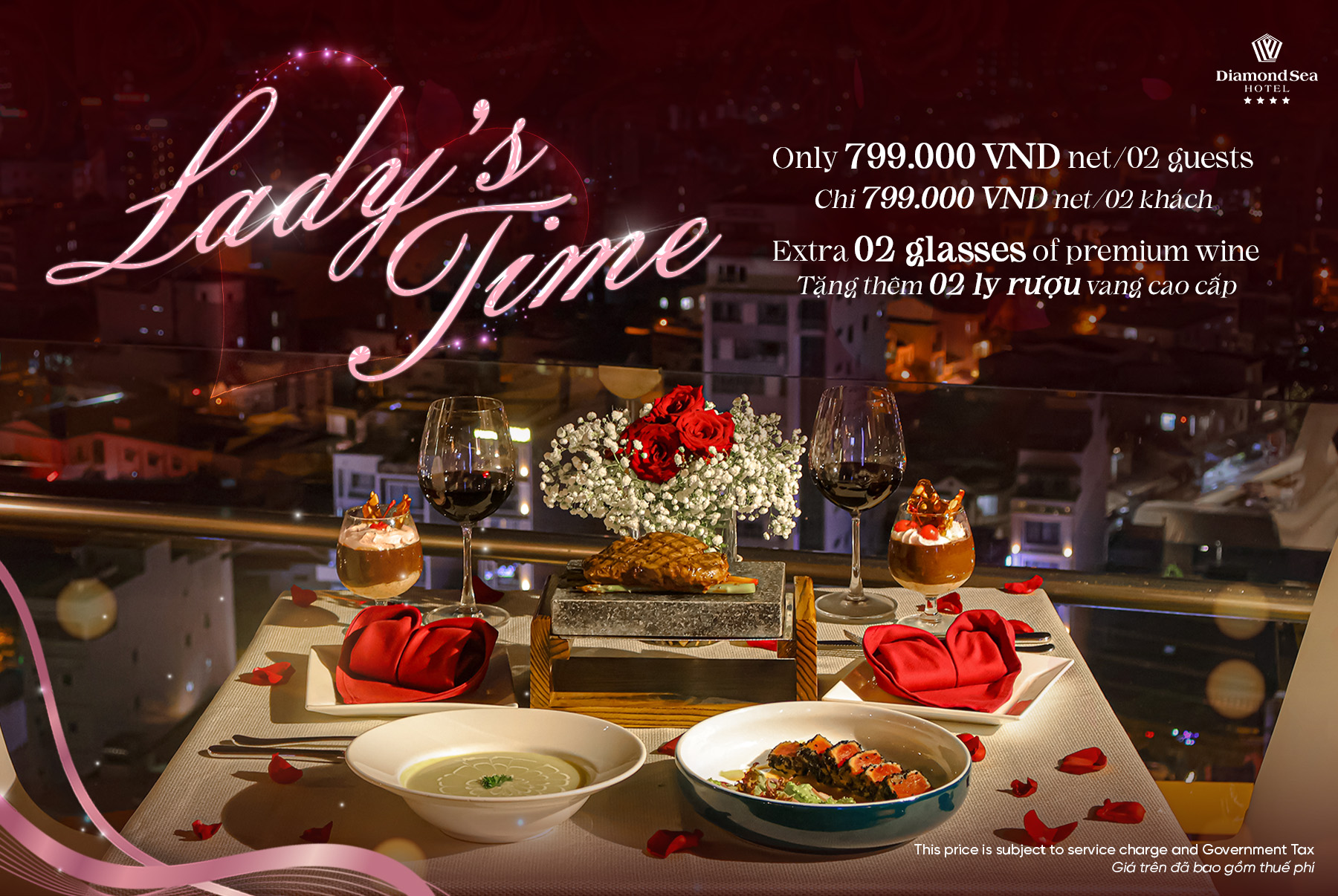 “Lady’s Time” Set Menu - Vietnamese Women’s Day 20 October